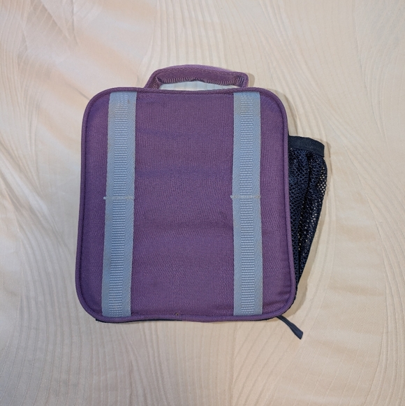 Pottery Barn Kids Makenzie Purple And Blue Lunch Box - Picture 2 of 5